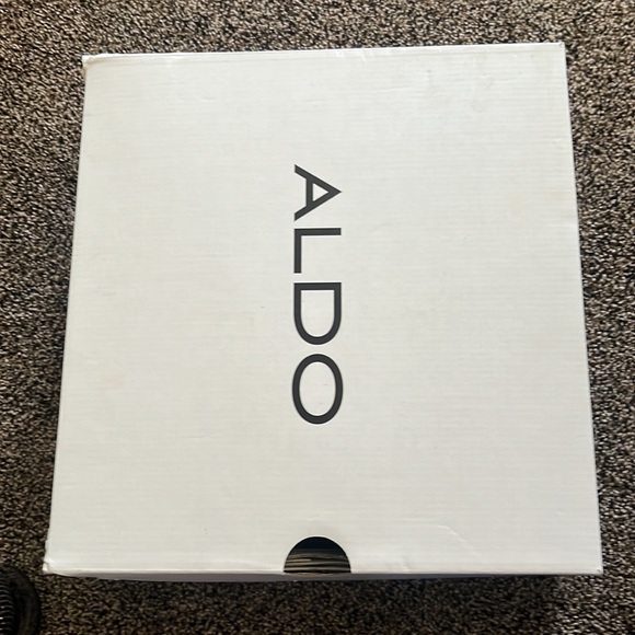 ALDO sparkle Silver Boots , worn once still in box 8.5 - Picture 5 of 6